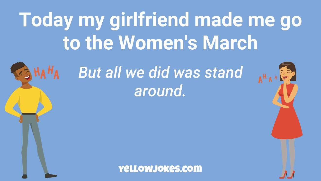 Funny Women's March Jokes