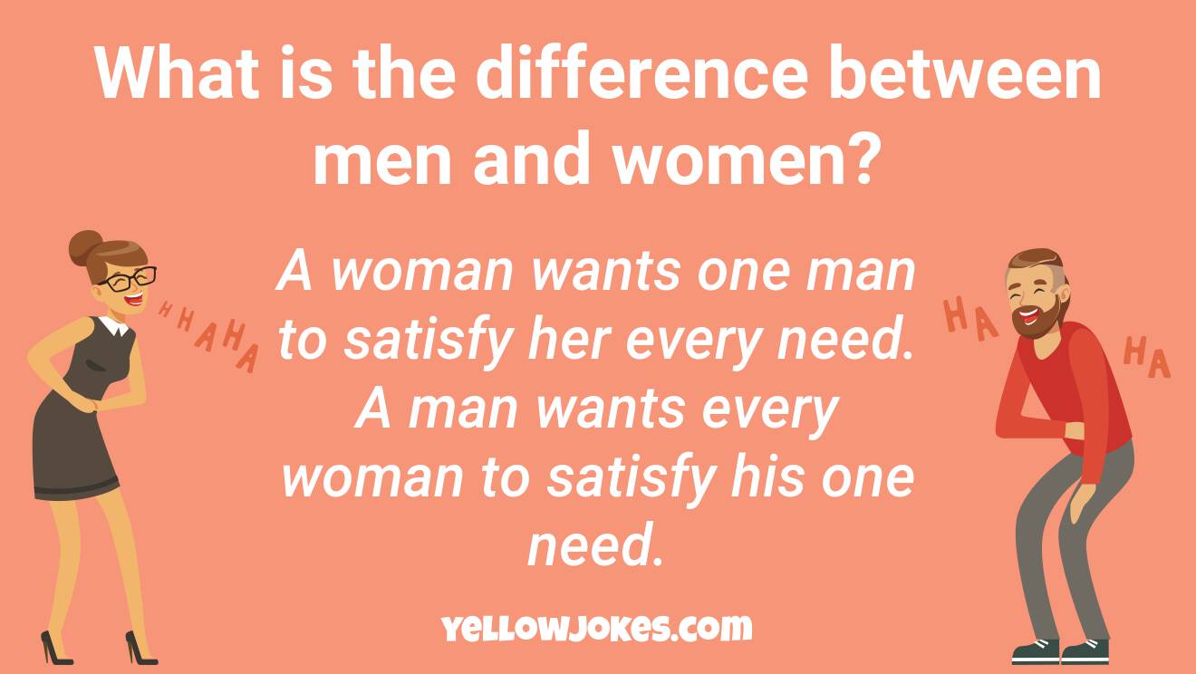 Funny Men And Women Jokes