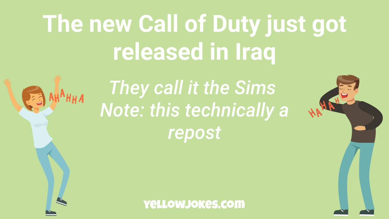 Funny Call Of Duty Jokes