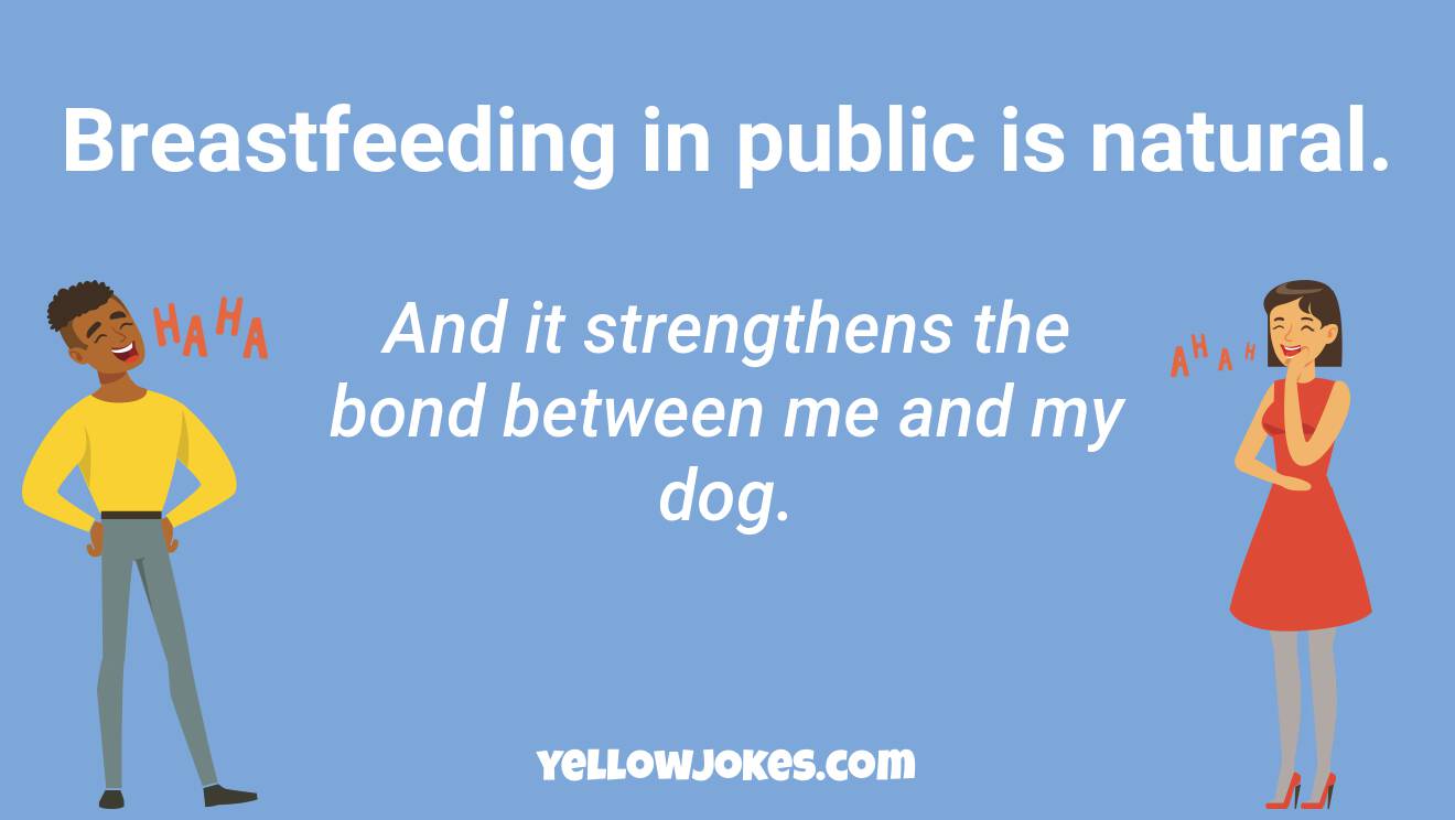 Hilarious Breastfeeding Jokes That Will Make You Laugh