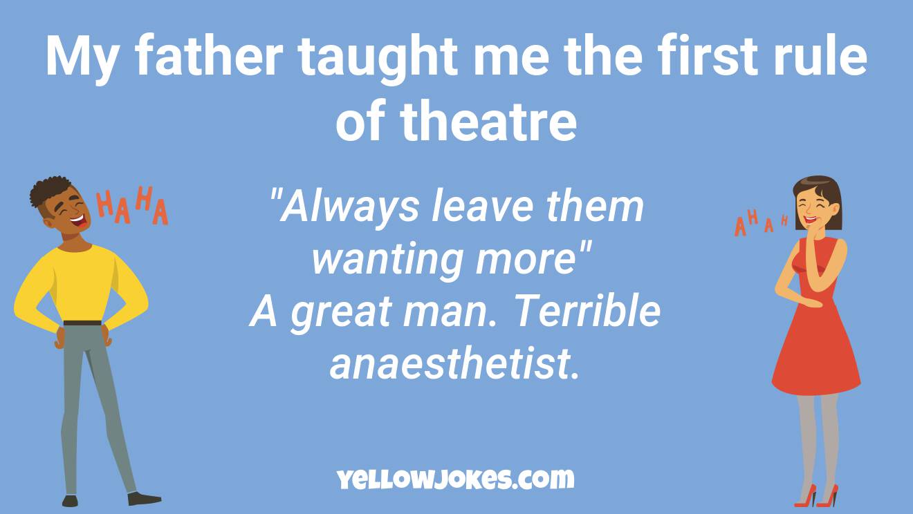 Funny Theatre Jokes