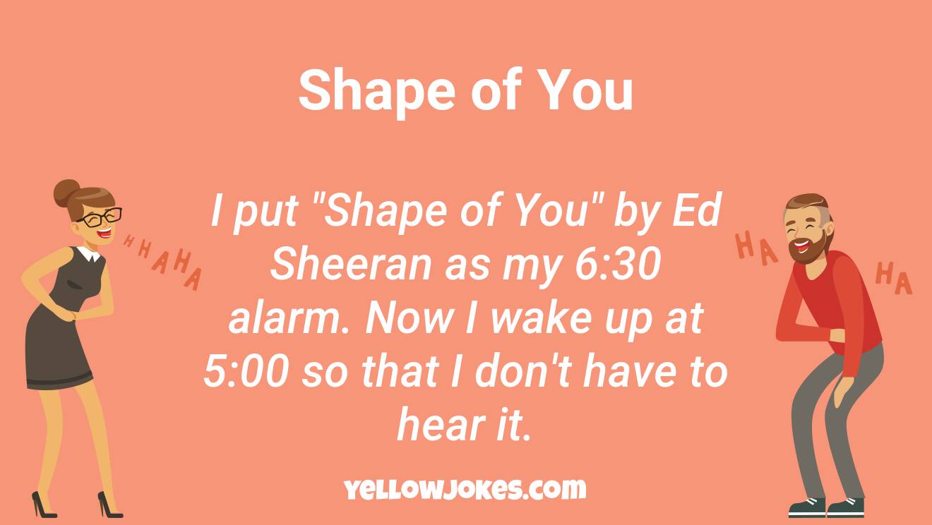 Funny Ed Sheeran Jokes