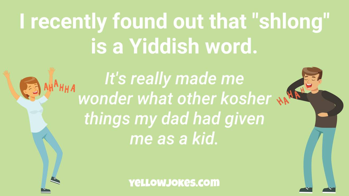 Funny Yiddish Jokes