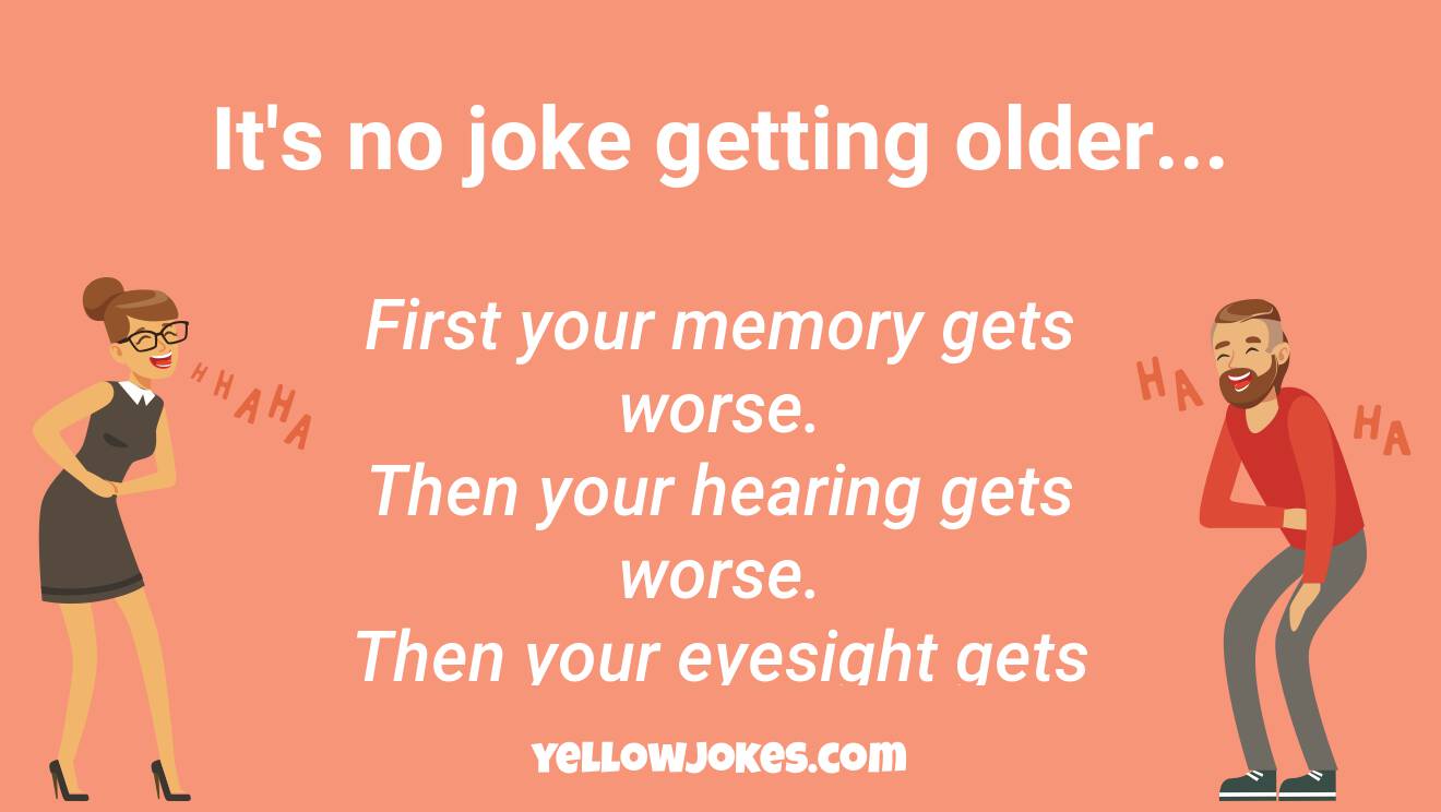 Funny Getting Older Jokes
