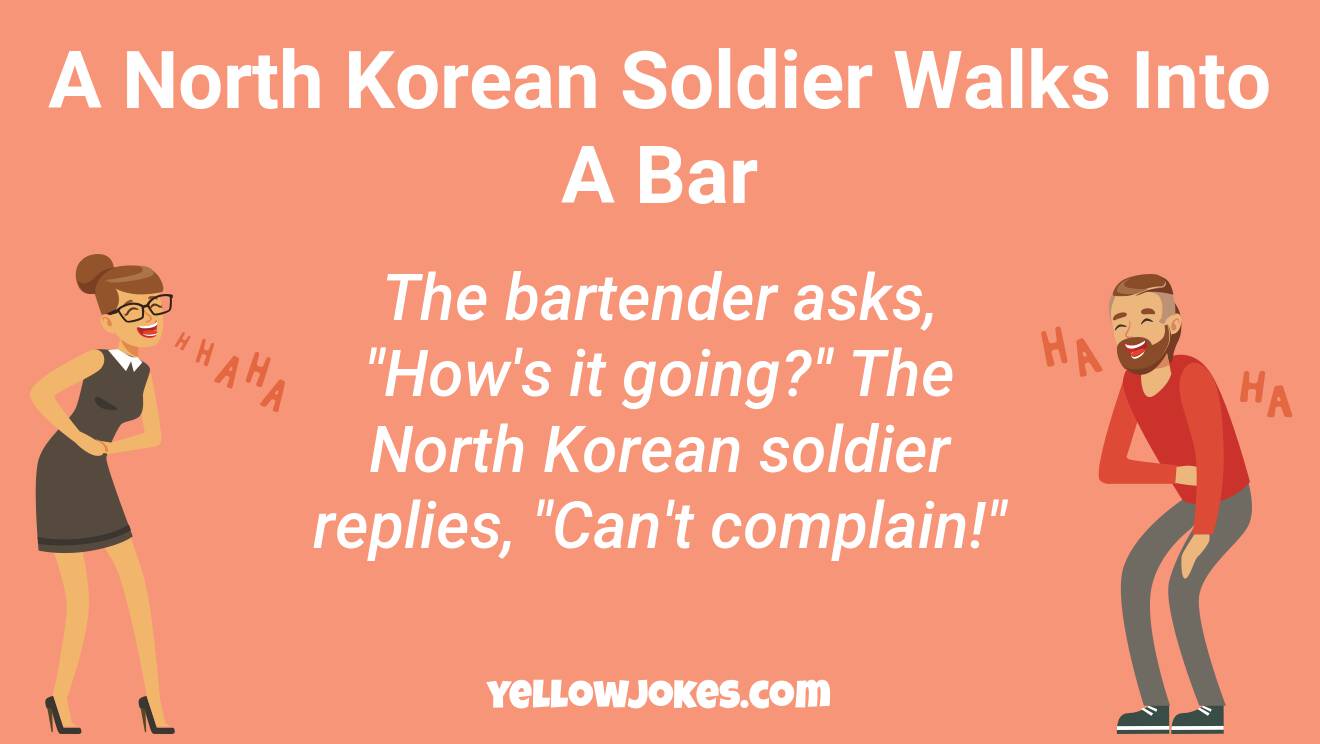 Funny Walks Into A Bar Jokes