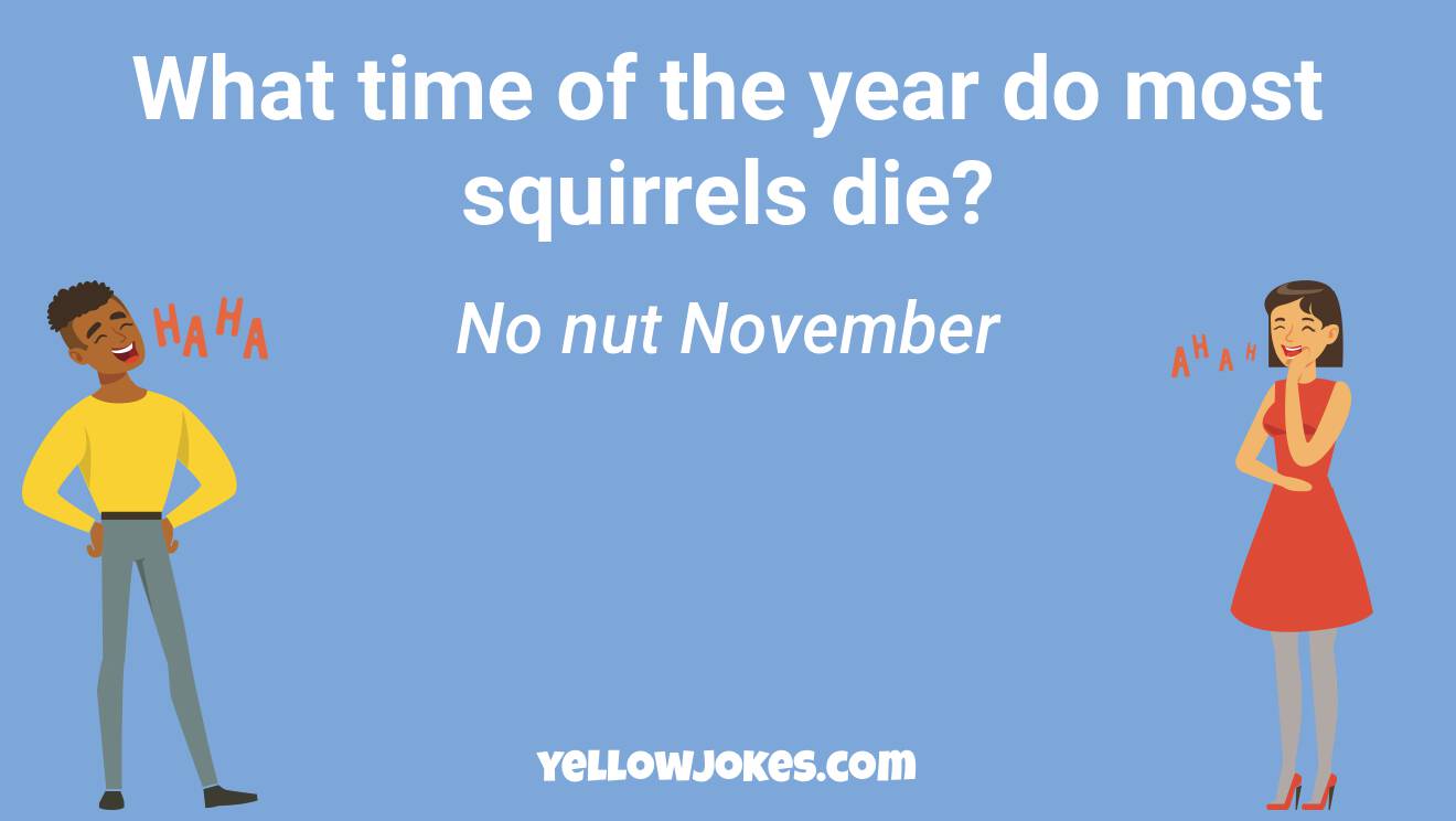 Funny No Nut November Jokes