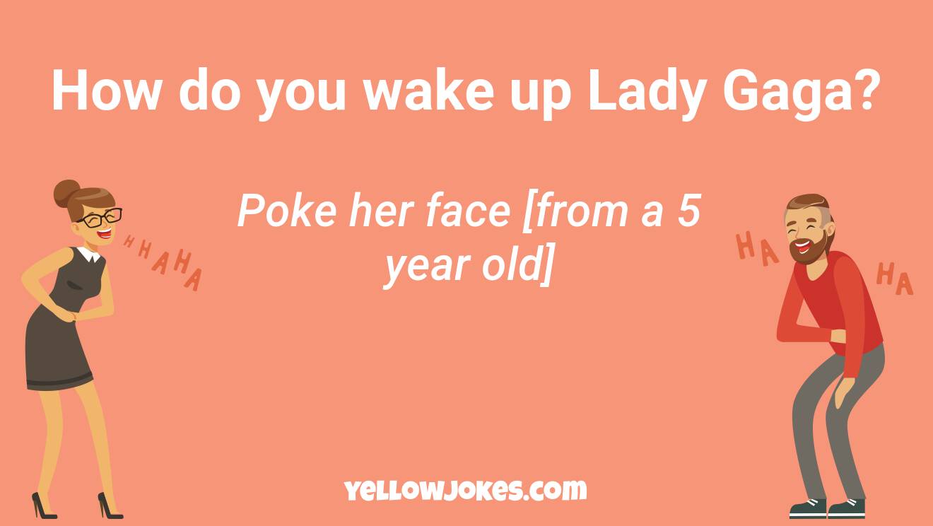 lady gaga funny jokes