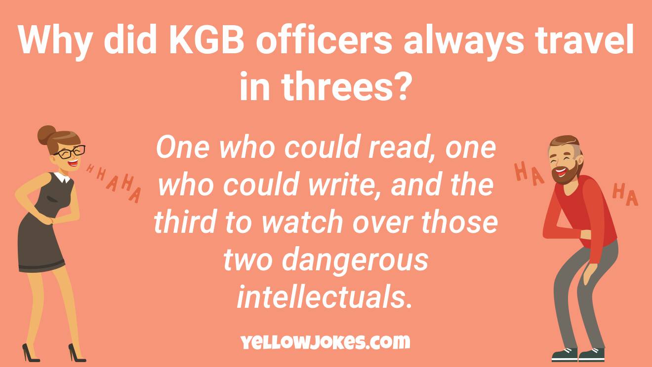 Hilarious Kgb Jokes That Will Make You Laugh