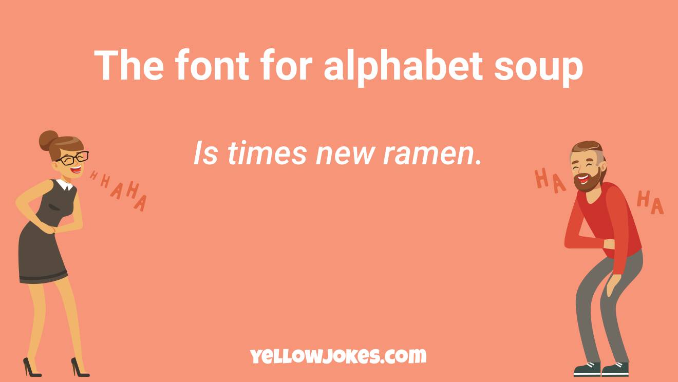 Funny Font Jokes