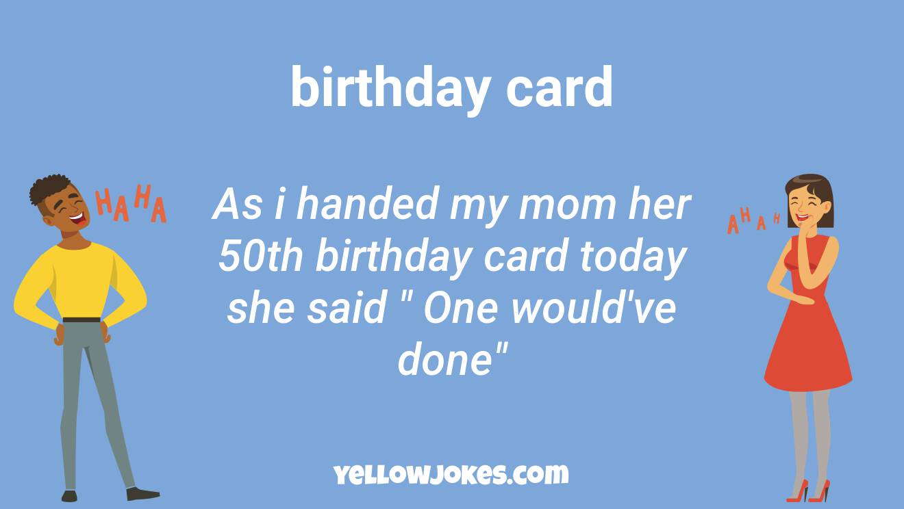 Funny 50th Birthday Jokes