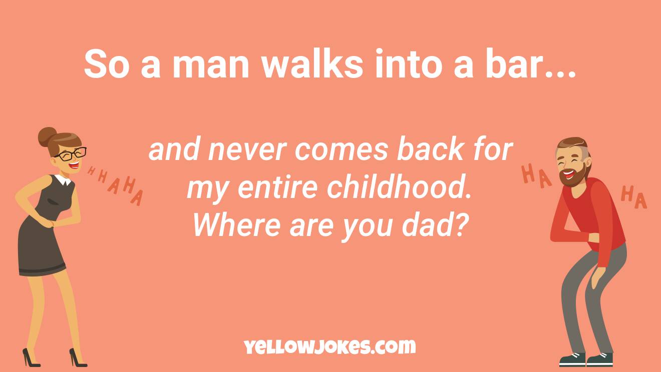 Funny Man Walks Into A Bar Jokes