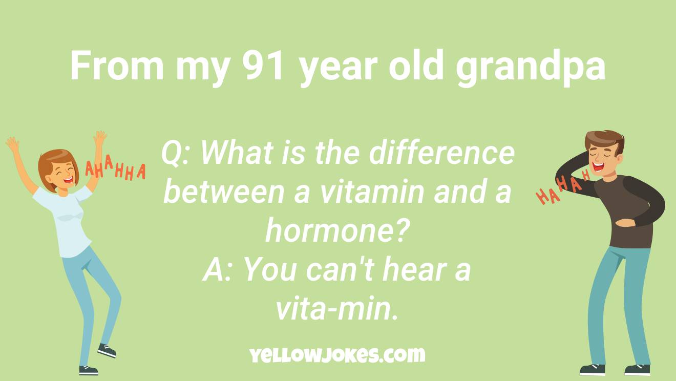 Hilarious Grandpa Jokes That Will Make You Laugh