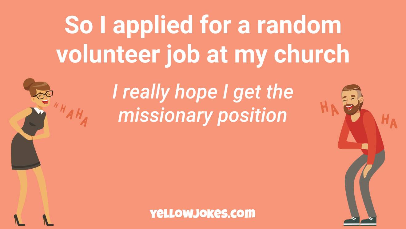 Missionary Position Jokes