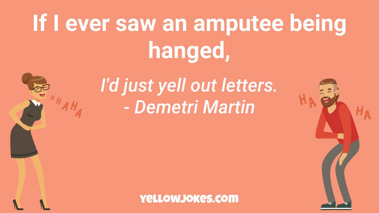 Funny Demetri Martin Jokes